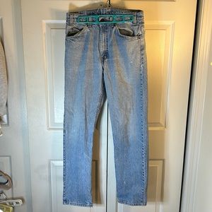 Levi’s rare 505 blank orange label